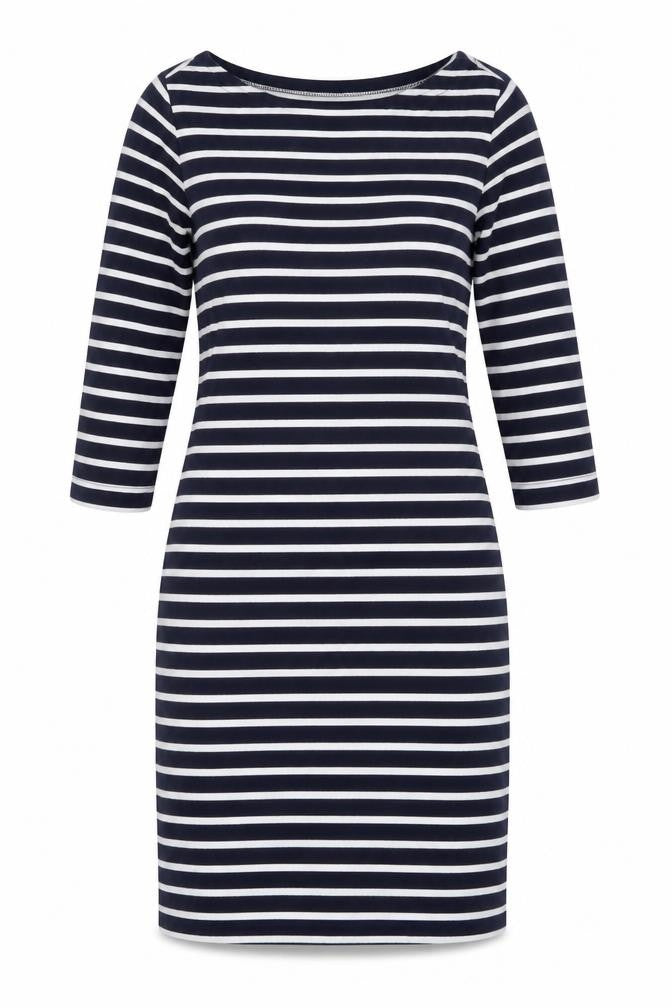 Gap Women's Blue Striped Sheath Dress M