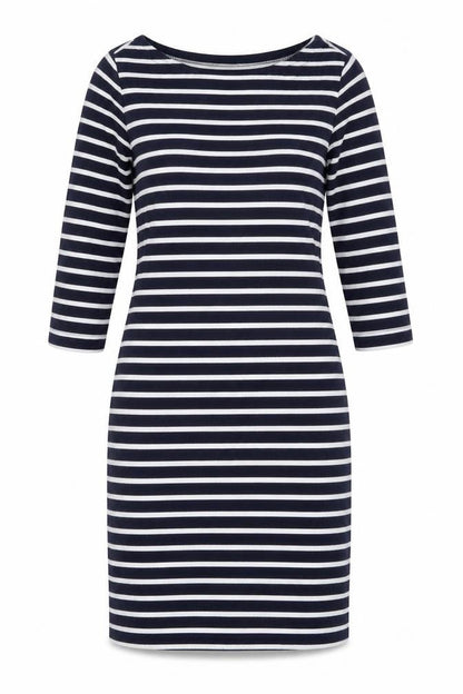 Gap Women's Blue Striped Sheath Dress M
