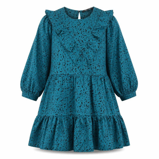 Zara Women's Green Trapeze Dress XS