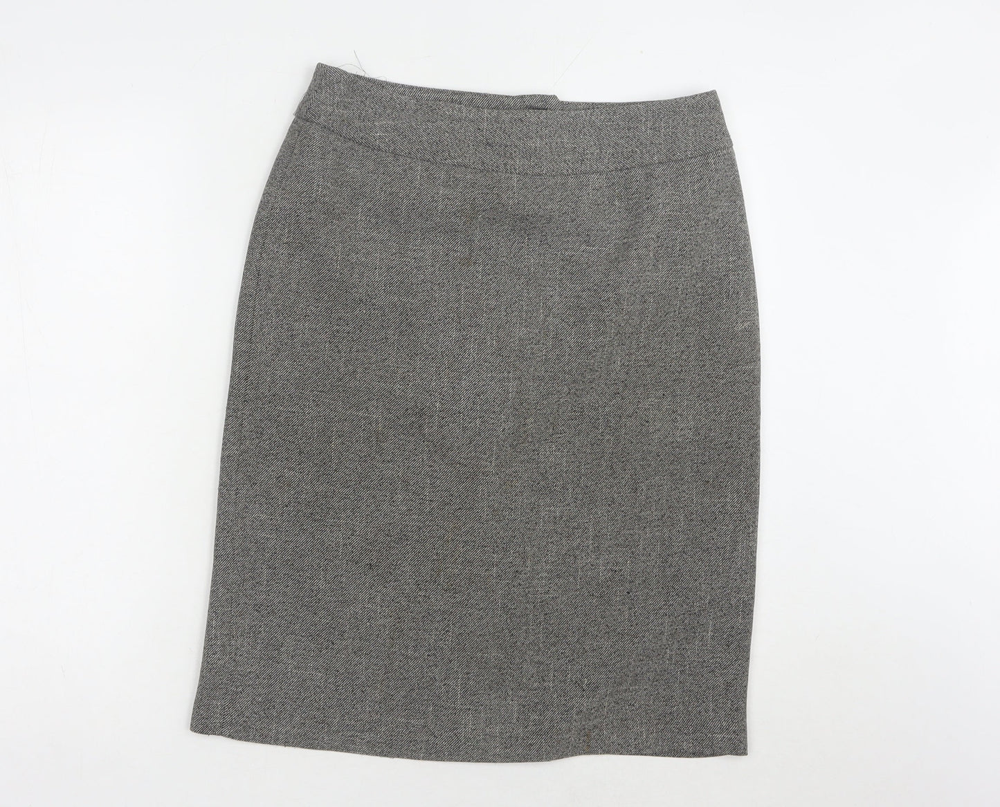 Happit Women's Grey Pencil Skirt, Size 12