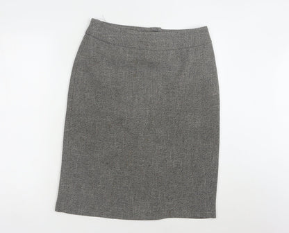 Happit Women's Grey Pencil Skirt, Size 12
