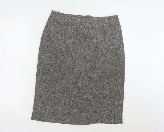 Happit Women's Grey Pencil Skirt, Size 12