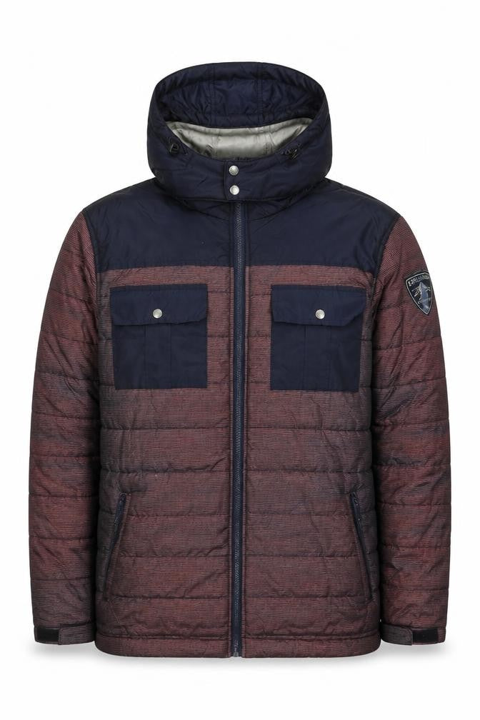 Mens UK Size L Atlas For Men Multicoloured Puffer Jacket