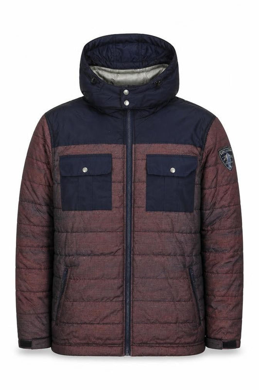 Mens UK Size L Atlas For Men Multicoloured Puffer Jacket