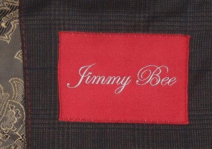 Jimmy Bee Brown Check Blazer for Men - Size 38S