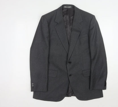 Mens UK Size 40 Burton Regular Grey Suit Jacket