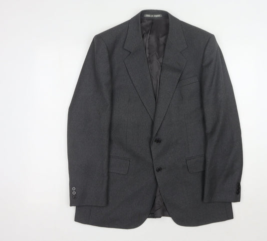 Mens UK Size 40 Burton Regular Grey Suit Jacket