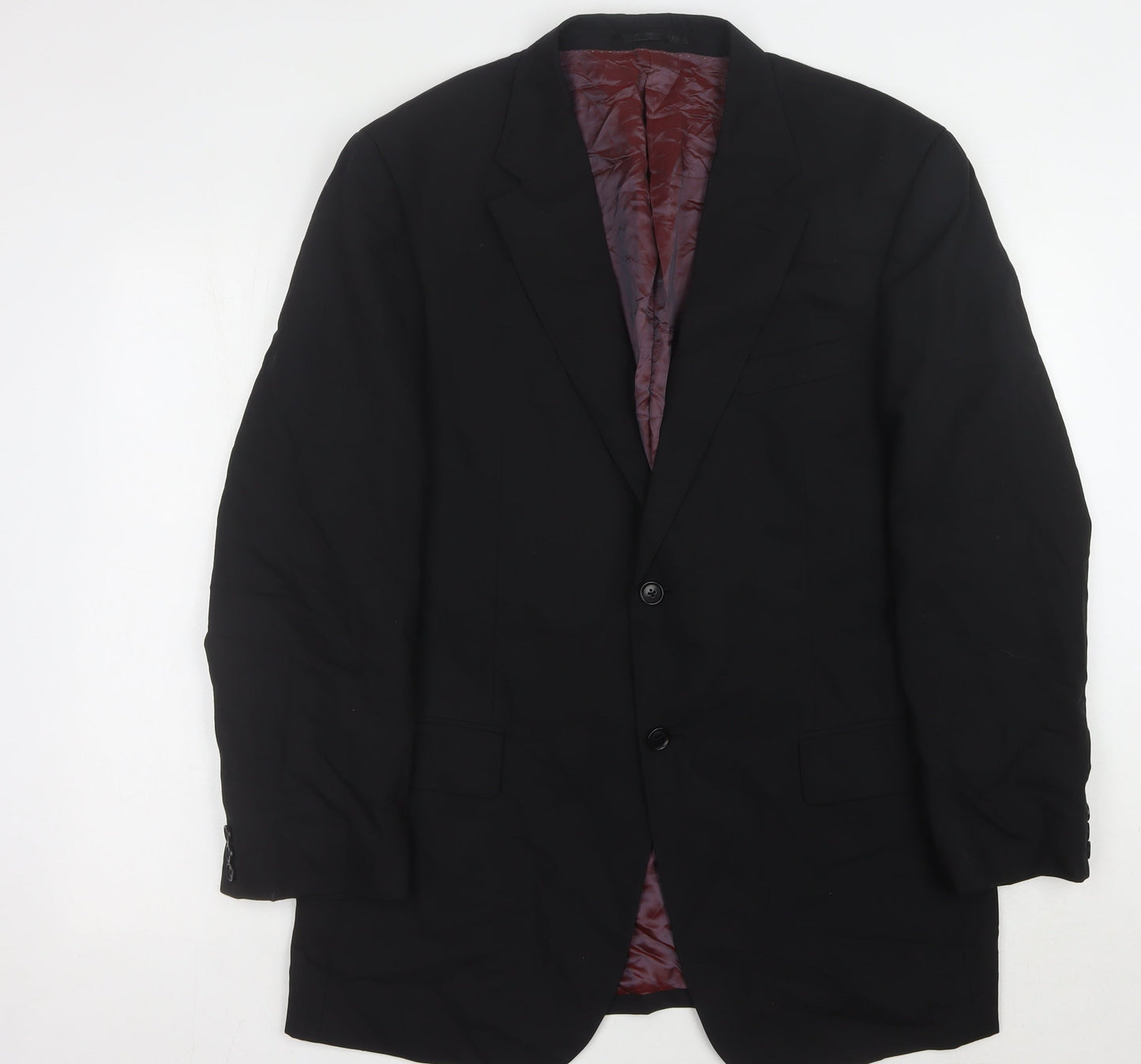 Austin Reed Men's Black Blazer 42R Wool