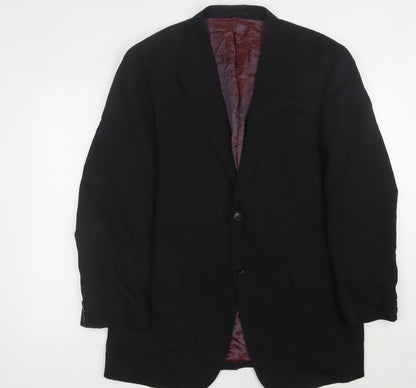 Austin Reed Men's Black Blazer 42R Wool
