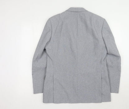 Mens UK Size 38 C&A Regular Grey Suit Jacket