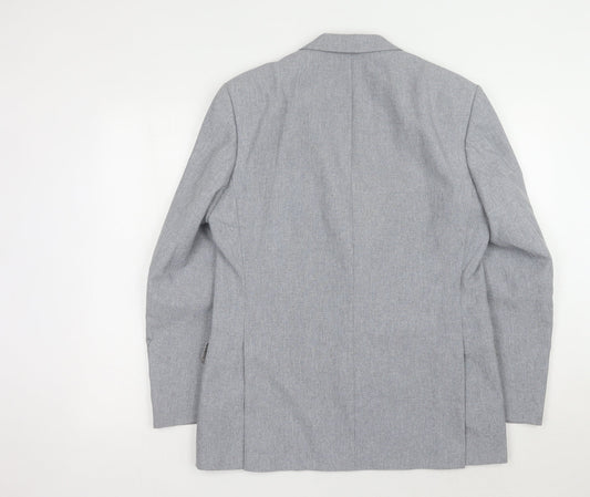 Mens UK Size 38 C&A Regular Grey Suit Jacket