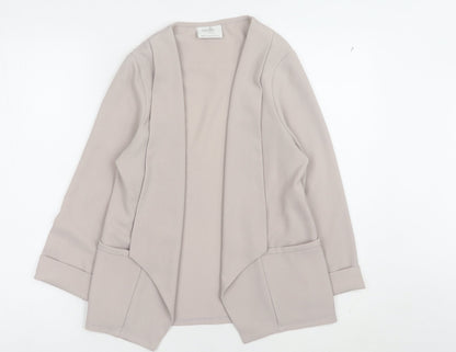 Wallis Women's Beige Blazer Size 8 Regular Fit