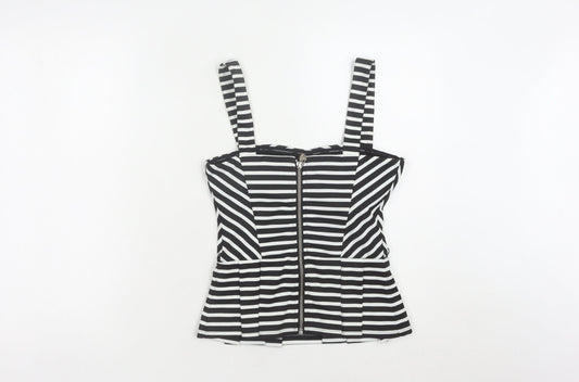 Womens UK Size 4 Lipsy Black  Tank