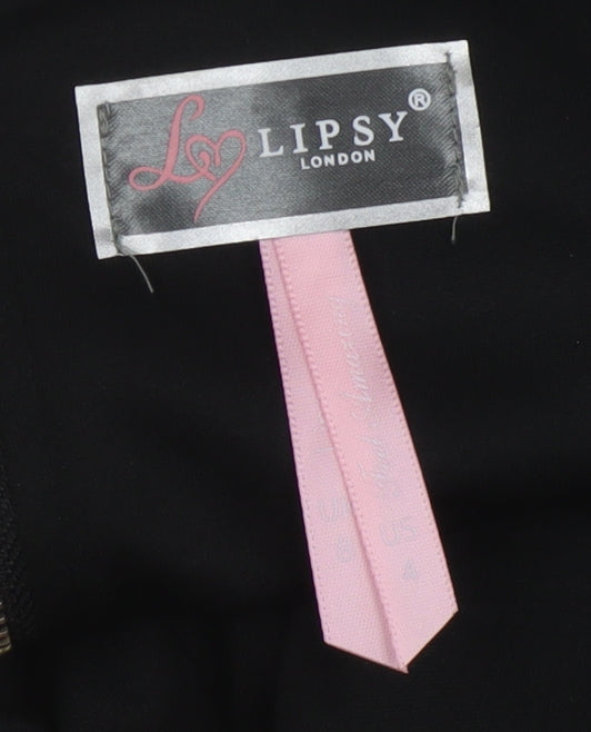 Womens UK Size 4 Lipsy Black  Tank