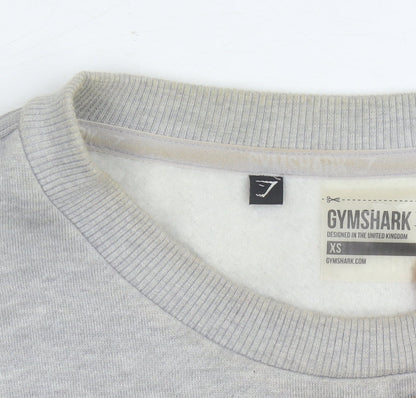 Gymshark Women's Grey XS Pullover Sweatshirt