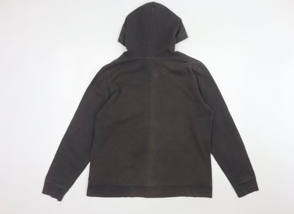 GAP Women's Black Pullover Hoodie - Size L, Casual Style