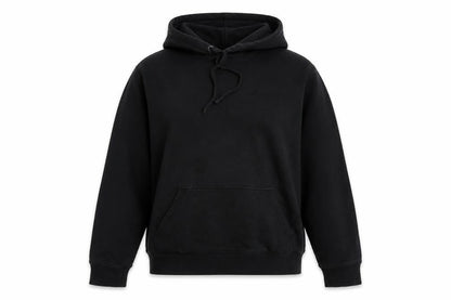 Front view of Calvin Klein Jeans Black Hoodie, S, Pullover, unisex, casual