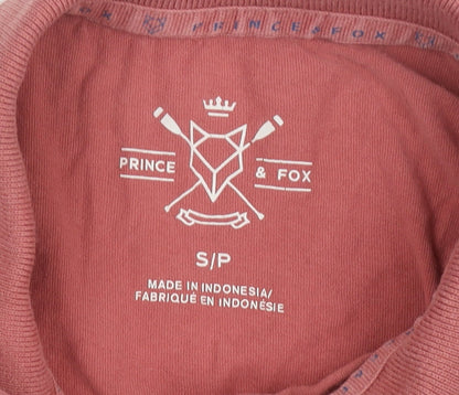 Prince & Fox Women's Pink Polo Shirt, Size S