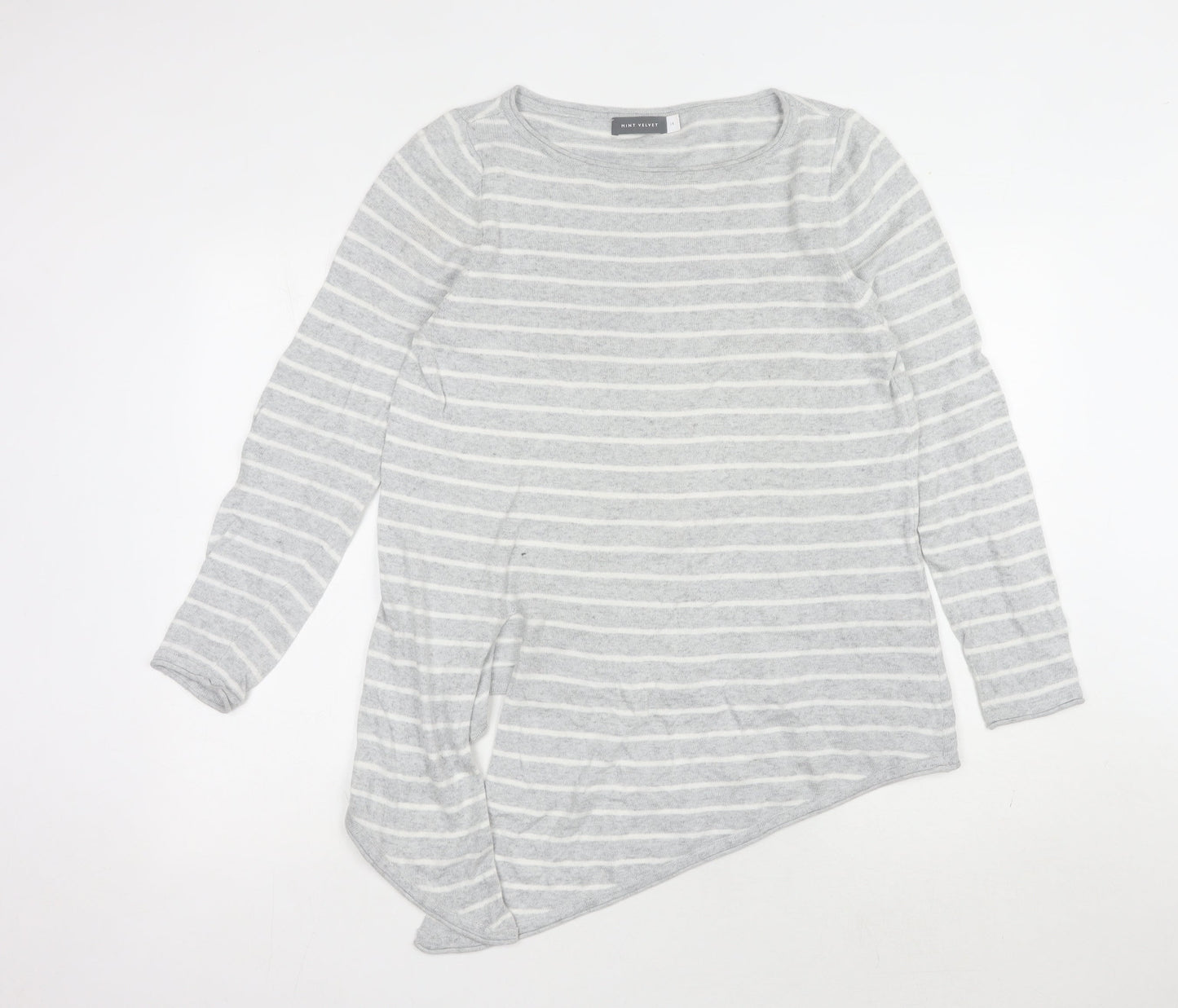 Womens UK Size 14 Mint Velvet Grey Pullover Jumper