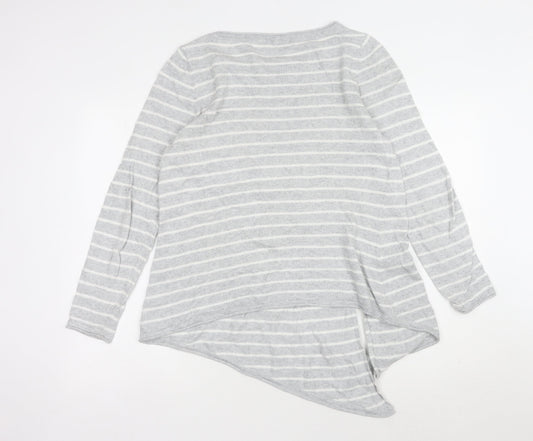 Womens UK Size 14 Mint Velvet Grey Pullover Jumper