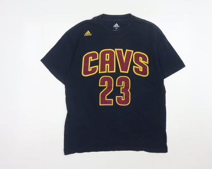 Adidas Men's Blue Sports T-Shirt LeBron 23 M