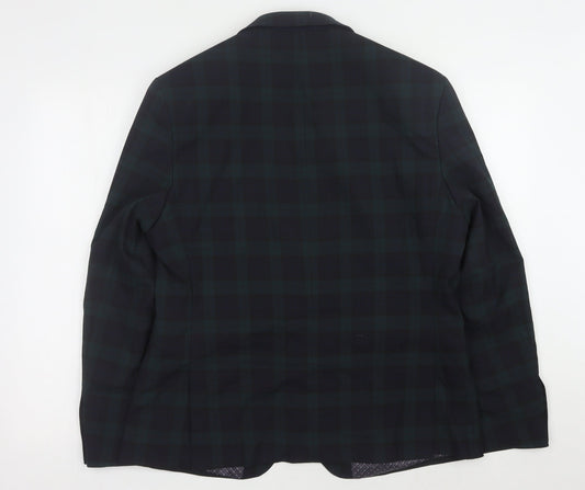 Mens UK Size 42 Limehaus Regular Multicoloured Suit Jacket
