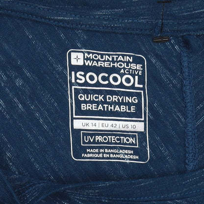 Mountain Warehouse Women’s Blue T-Shirt Size 14