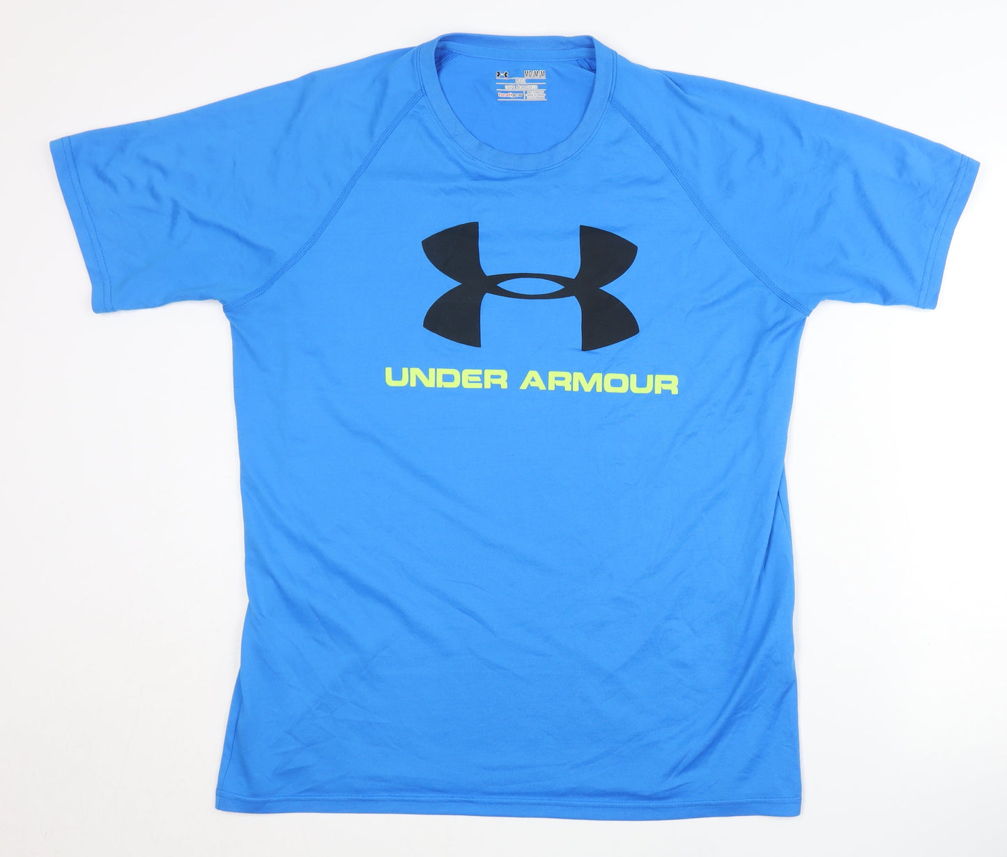 Under Armour Men's Blue T-Shirt M Gym Activewear