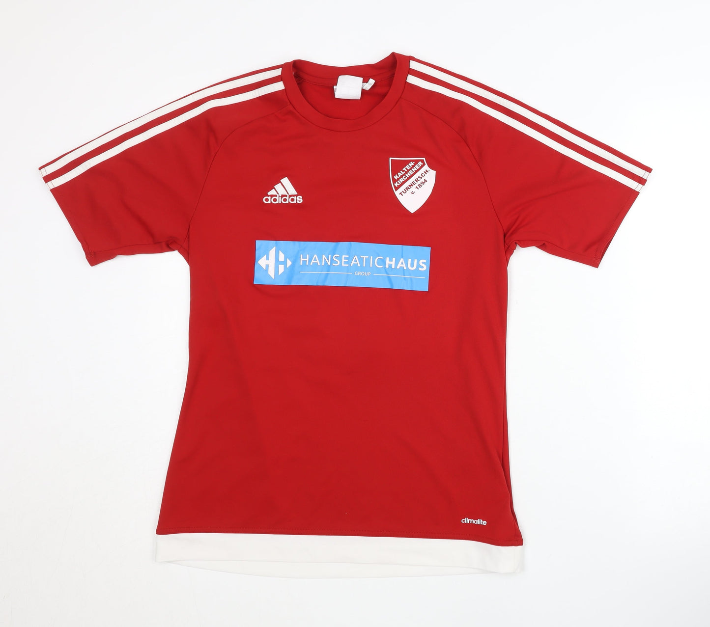 Adidas Men's Red Athletic Jersey Size S