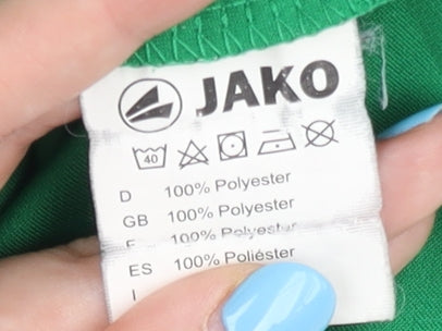 JAKO Men's Green Medium Basic T-Shirt