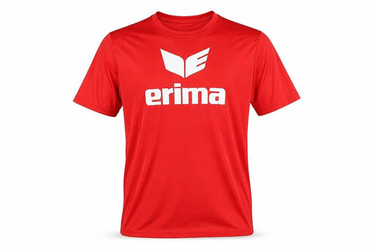 Erima Men's Red Short Sleeve T-Shirt L