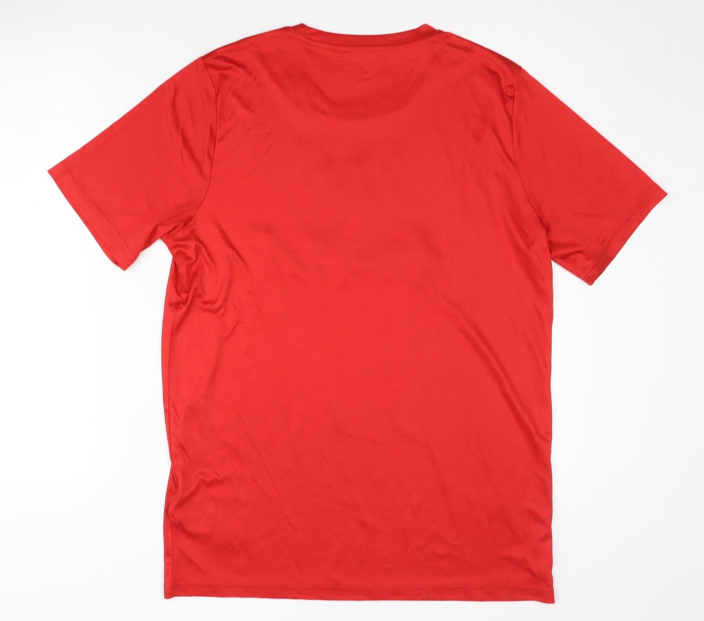 Erima Men's Red Short Sleeve T-Shirt L