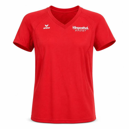 Erima Women's Red Gym T-Shirt Size 8