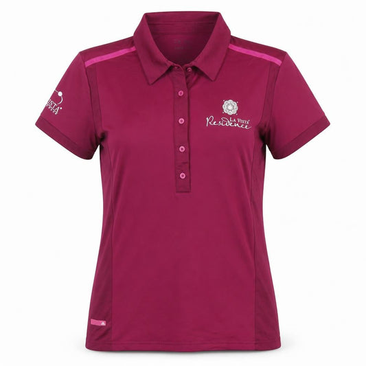 Adidas Women's Pink Polo Golf Shirt - Size S