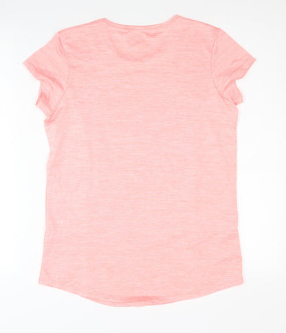 Yigga Girls Pink T-Shirt, 12-13 Years, Breathable Activewear