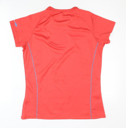 Regatta Women's Red Gym Training T-Shirt Size 12