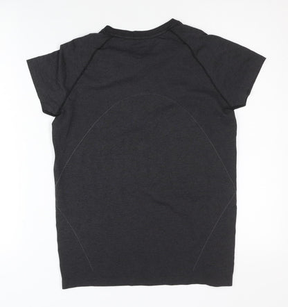 H&M Womens Black XS Activewear T-Shirt Gym Training