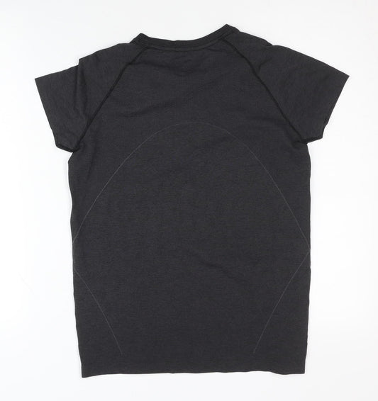 H&M Womens Black XS Activewear T-Shirt Gym Training