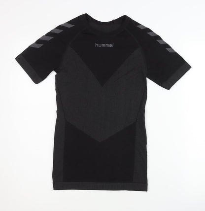 Hummel Women's Black XS Pullover Gym Tee