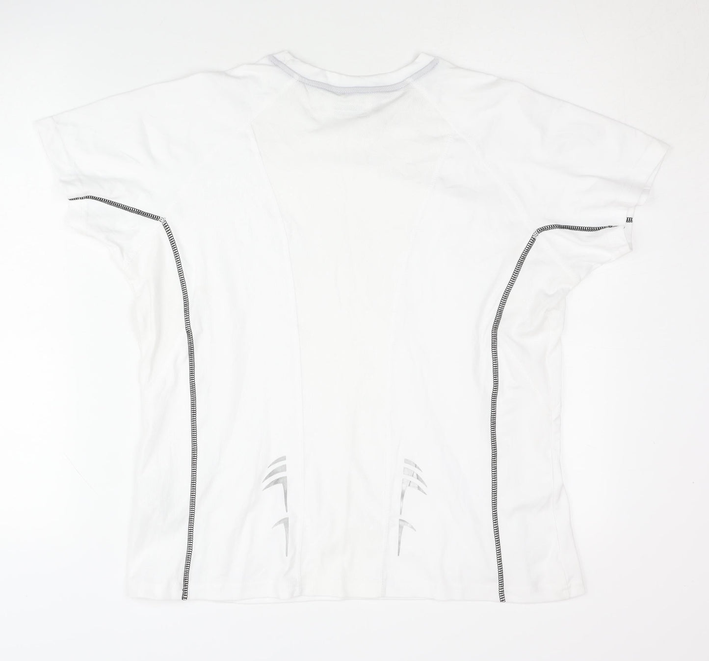 James and Nicholson White Unisex 2XL Gym T-Shirt