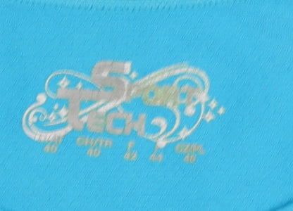 Sports Tech Women's Blue T-Shirt, Size 12, Activewear