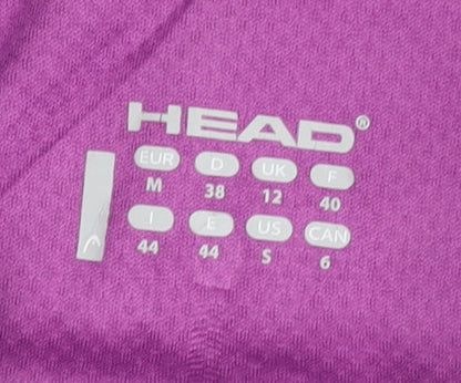 HEAD Women's Purple Polo Activewear Top Size 12