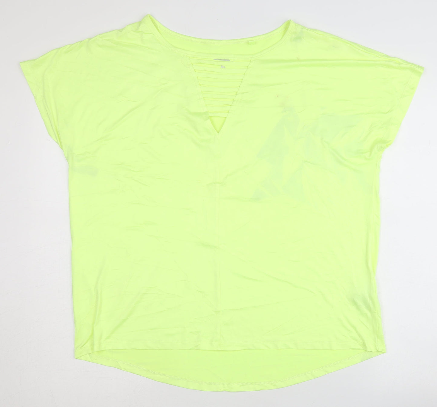 Ergee Women's Green XL Basic T-Shirt - Lightweight