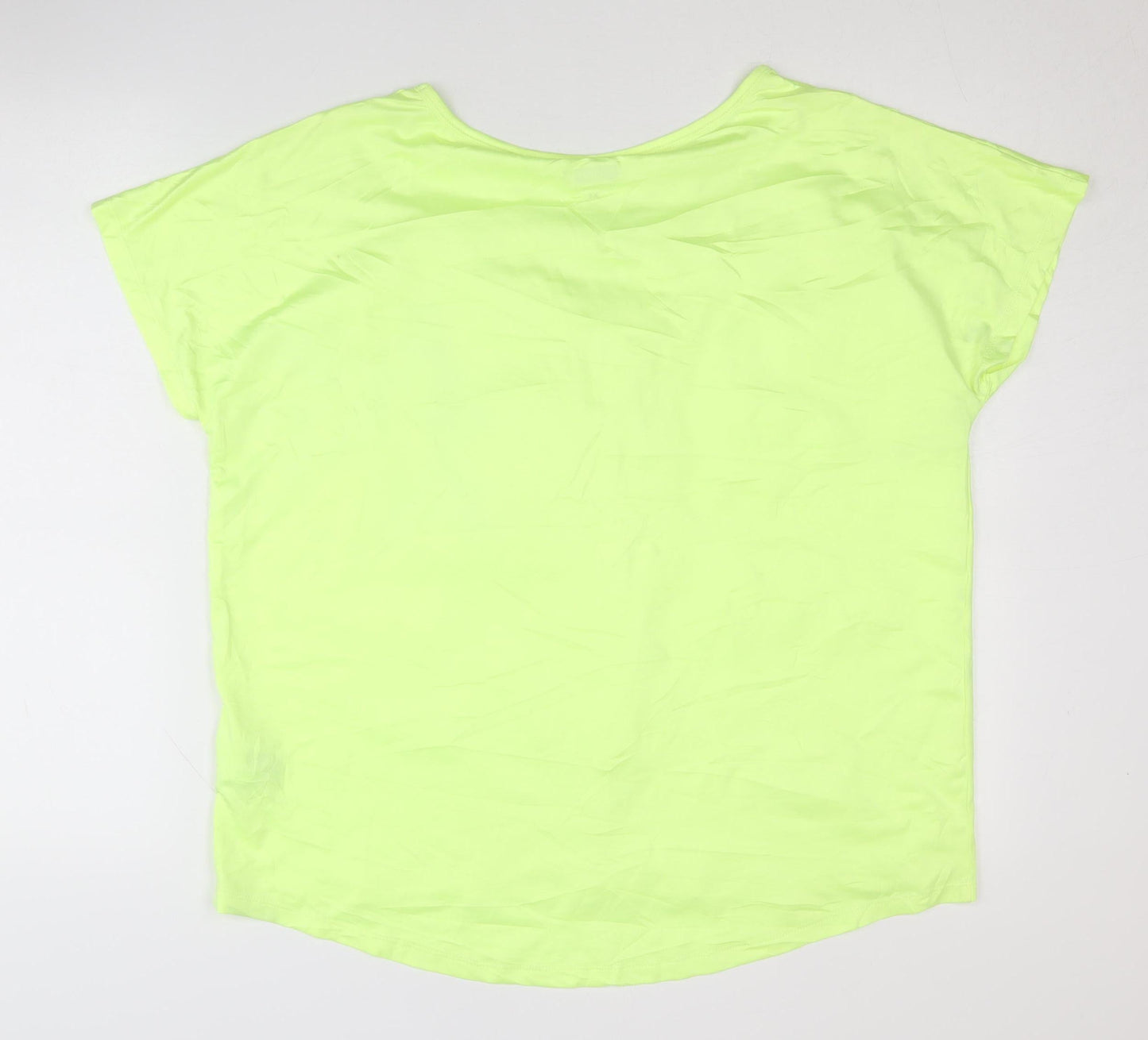 Ergee Women's Green XL Basic T-Shirt - Lightweight