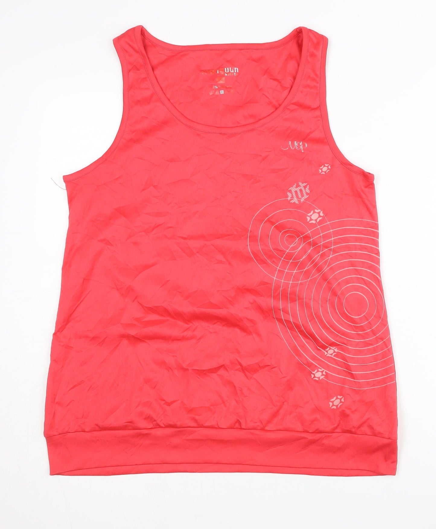 Manguun Women's Red Tank Top, Sleeveless Activewear