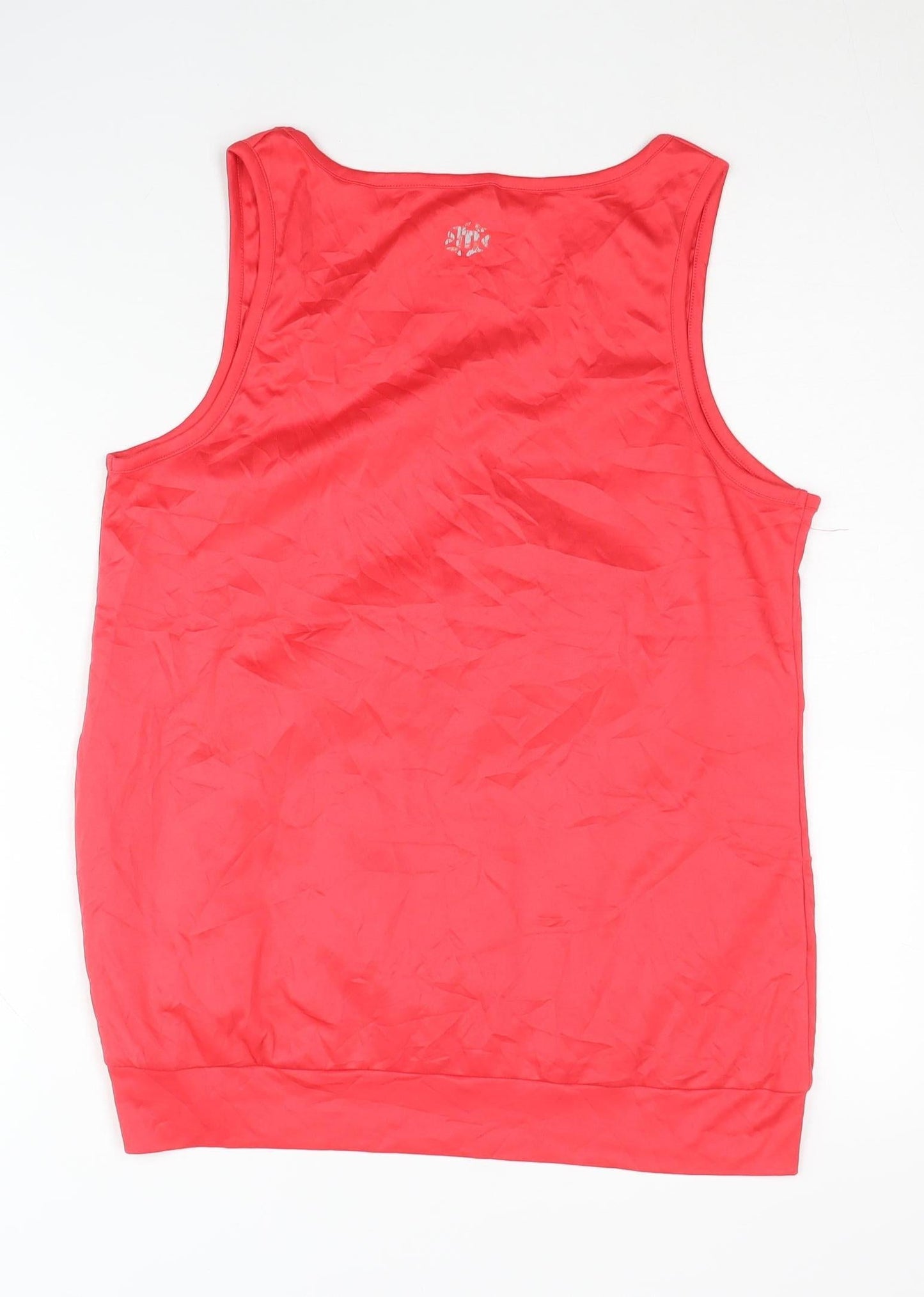 Manguun Women's Red Tank Top, Sleeveless Activewear