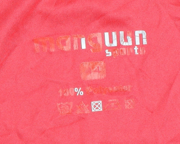 Manguun Women's Red Tank Top, Sleeveless Activewear