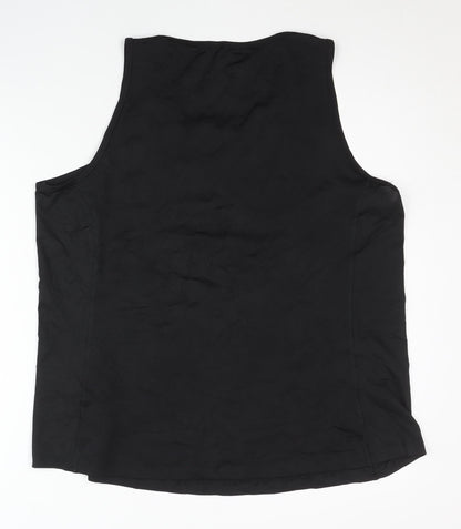 Crivit Unisex Black Athletic Tank Top Size 22