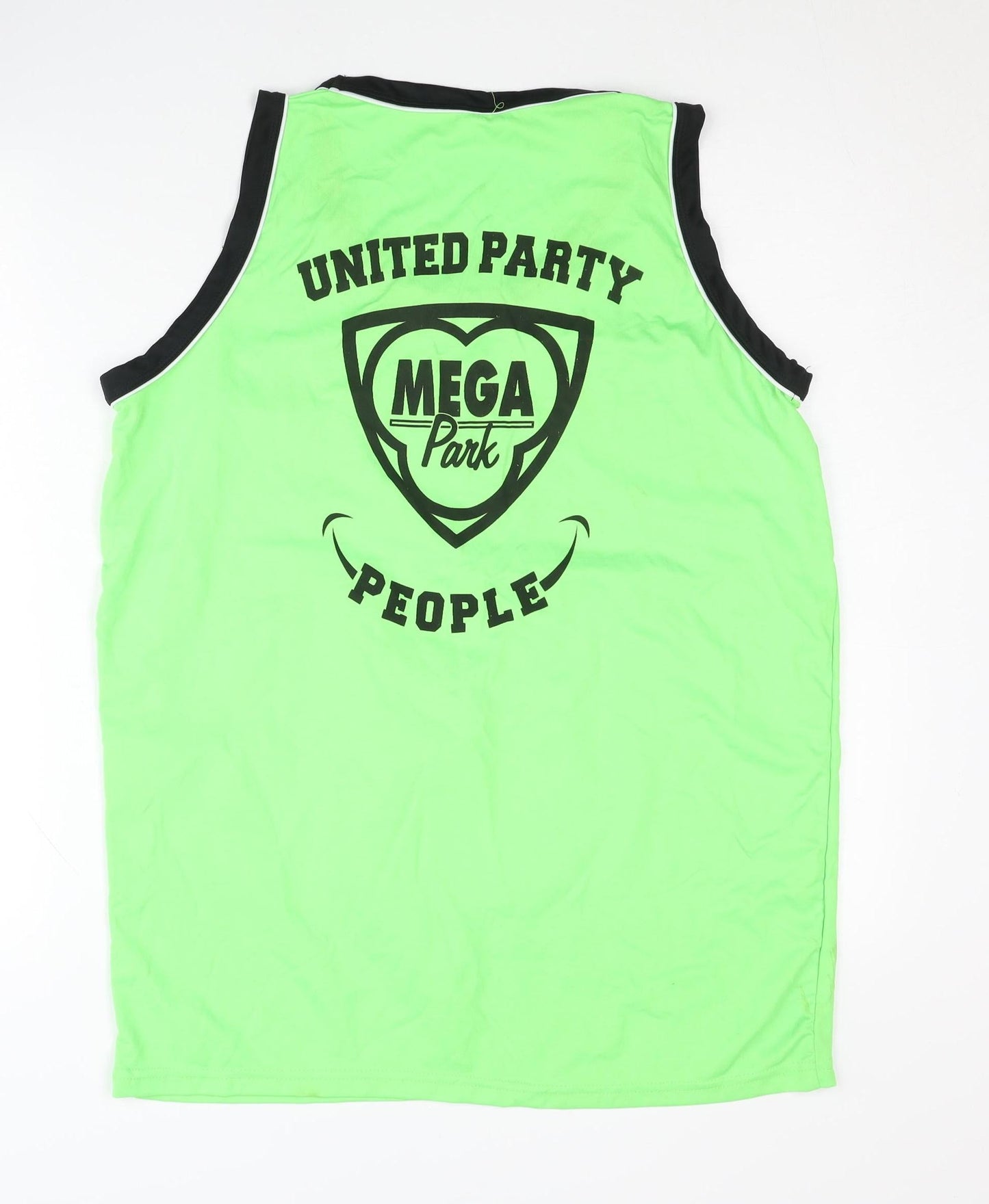 Mega Park Men's Green Tank Top L Gym Wear