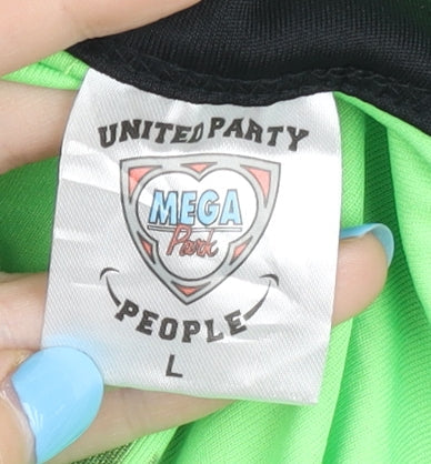 Mega Park Men's Green Tank Top L Gym Wear